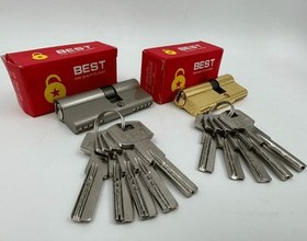 تصویر سیلندر درب BEST زینک 5 کلید 