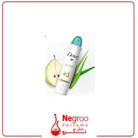 تصویر اسپری ضدتعریق مدل Go Fresh با عصاره گلابی حجم 250 میل داو– Dove Pear & Aloe vera scent 