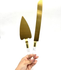 تصویر ست کارد کیک اکرولیک 407 