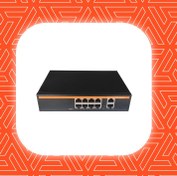 تصویر سوئیچ شبکه 8 پورت 100 با اپلینک 1000 
