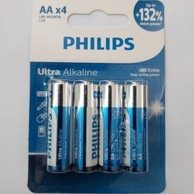 تصویر باتری قلمی فیلیپس آلترا آلکالاین Ultra Alkaline 