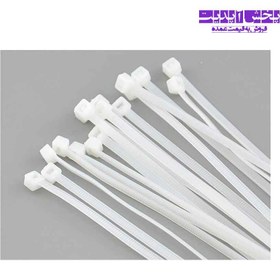 تصویر بست کمربندی 2.5*100 پلاستیکی MST NYLON CABLE TIE 100*2.5 MST