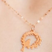 تصویر گردنبند طرح پرنده 