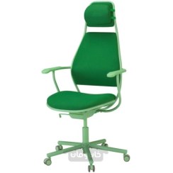 تصویر صندلی گیمینگ/اداری سبز LÖPARBANA ایکیا 