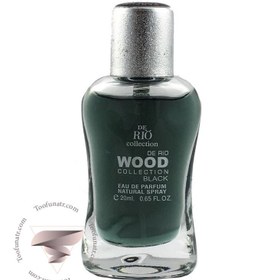 تصویر ادو پرفیوم مردانه وود بلک 20میلی لیتر ریو کالکشن Rio Collection Wood Black for men