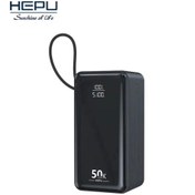 تصویر پاوربانک هپو مدل HP255 ظرفیت ۵۰۰۰۰ میلی آمپر 