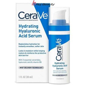 تصویر سرم آبرسان هیالورنیک اسید سراوی 30 میل غیراصل CeraVe Hydrating Hyaluronic Acid Serum 30ml