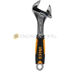 تصویر آچار فرانسه اینکو Ingco HADW131128 12inch INGCO HADW131128 12inch Wrench