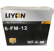 تصویر باتری موتورسیکلت لیون ۱۲ ولت ۱۲ آمپر 