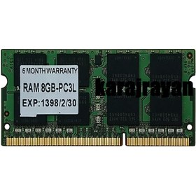 تصویر رم لپ تاپ 8 گیگ سامسونگ DDR3-PC3L 1600-12800 MHZ 1.35V 