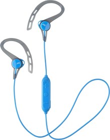 تصویر هدفون JPC هدفون بی سیم JVC ، اتصال بلوتوث ، اثبات Sweat IPX2 ، Pivot Motion Fit - HAEC20BTA (آبی) 