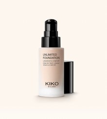 تصویر کرمپودر مایع با ماندگاری بالا و 24 ساعته کیکو میلانو آنلیمیتد فوندیشن Kiko Milano Unlimited Foundation SPF 15 code K-12 