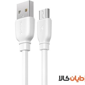 تصویر کابل تبدیل USB به MicroUSB ریمکس مدل RC-138M طول 1 متر Remax RC-138M USB To MicroUSB 1M