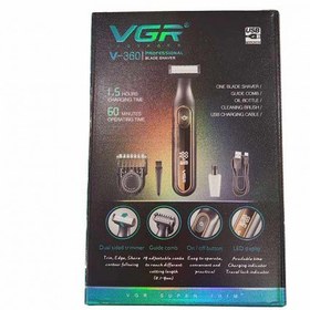 تصویر ماشین اصلاح بادیگروم مارک وی جی ار مدل 360 VGR 360