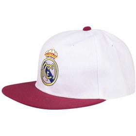 تصویر کلاه کپ مردانه طرح رئال مادرید مدل N-4-5 