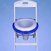 تصویر توالت فرنگی تاشو پلاستیکی 