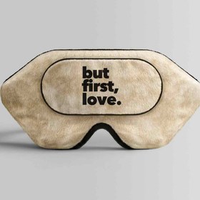 تصویر طرح اما عشق اول برای چشم بند خواب کورال But First Love Design for Coral378 Sleep Mask