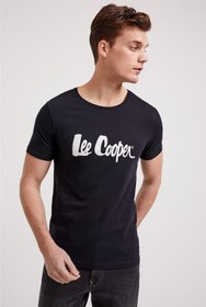 تصویر تیشرت مردانه لی کوپر اورجینال مشکی Lee Cooper 222 LCM 242065 