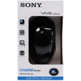 تصویر موس Sony Charm Series QQ Sony charm series QQ wired mouse