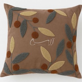 تصویر کوسن پانچ طرح گیلاس 