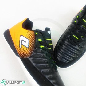 تصویر کفش فوتسال کیلو Qiloo Black Orange Green 