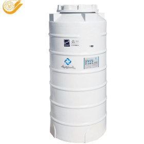 تصویر مخزن آب عمودی سه لایه پلی اتیلن بلند 550 لیتری پلاستونیک مدل 6327 PLASTONIC Vertical polyethylene water tank 550 lit