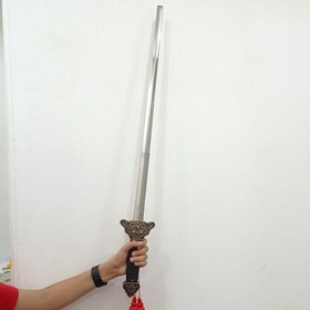 تصویر شمشیر اسباب بازی تاشو جادویی فلزی 