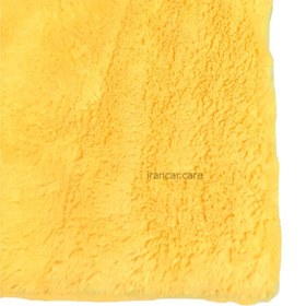 تصویر بسته 5 عددی حوله مایکروفایبر زرد رویال دیتیل مدل ROYAL DETAIL 40*40 Microfiber Towel 