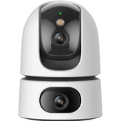 تصویر دوربین مداربسته بی‌سیم آیمو سری Dual-Ranger با وضوح 3+3 مگاپیکسل 