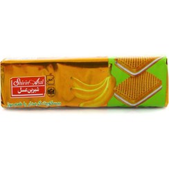 تصویر بیسکویت کرمدار موزی 120گرمی کد 74 