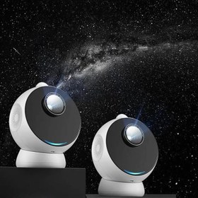 تصویر سوپر پروژکتور کهکشانی اسپیکر دار Home Planetarium Star Projector