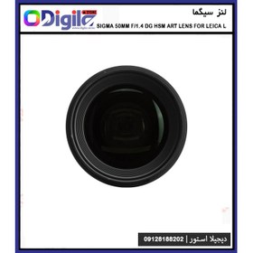 تصویر لنز سیگما Sigma 50mm f/1.4 DG HSM Art Lens for Leica L 
