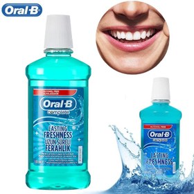 تصویر دهانشویه اورال بی 500میل Oral-b lasting freshness