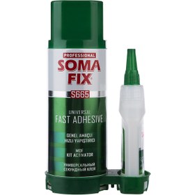 تصویر چسب ۱۲۳ سومافیکس مدل S665 حجم ۴۰۰ میلی لیتر Soma Fix S665 123 Adhesive 400 ml