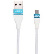 تصویر کابل شارژ تایپ سی لیتو مدل LD-10 Leitu Cable Type-C LD-10