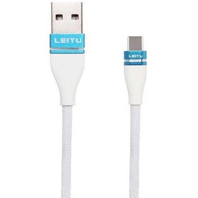 تصویر کابل شارژ تایپ سی لیتو مدل LD-10 Leitu Cable Type-C LD-10