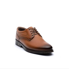 تصویر کفش چرم مجلسی مردانه کارا مدل شایان زیره ترمو - مشکی / 44 