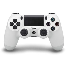 تصویر دسته بازی سونی سفید (اصل) PS4 Dualshock 4 ا White 