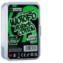 تصویر پنبه اورگانیک ووتوفو Wotofo Organic Cotton 