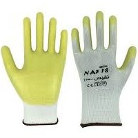 تصویر دستکش کف نیتریل نفیس مدل 100 