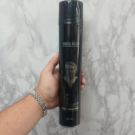 تصویر اسپری مو تافت میس بون مشکی حجم 500 میل 