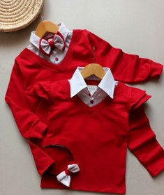 تصویر بلوزتک یلدایی خواهربرادری 