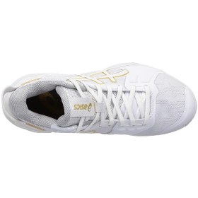 تصویر کتانی والیبال اسیکس مردانه طرح اصلی Asics Gelburst 26 White White 