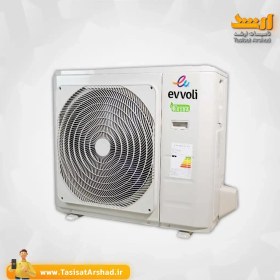 تصویر کولر گازی ایوولی 24000 گلدن مدلEVCIS–24K-MD-1 Evvoli 24000 Golden model EVCIS-24K-MD-1 air conditioner