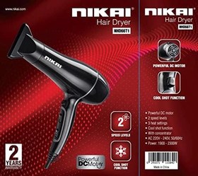 تصویر سشوار نیکای مدل NHD66T1 nikai Hair dryer NHD66T1