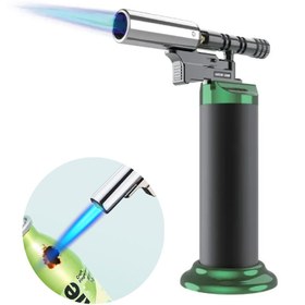 تصویر فندک اتمی گرین لاین مدل Jet Flame Pro ضد باد 