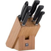 تصویر سرویس 7 پارچه چاقو زولینگ ZWILLING Four Star Knife Block ( ارسال 10 الی 15 روز کاری ) 