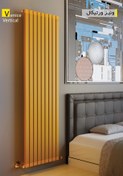 تصویر رادیاتور ایستاده آنیت ، مدل ونیز ورتیکال - طلایی Anit standing radiator, Venice Vertical model