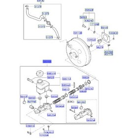 تصویر پمپ ترمز کامل| Hyundai/KIA Genuine Parts – MOBIS | سراتو TD مدل 2010 سایپایی و وارداتی 