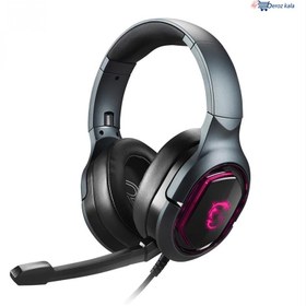 تصویر هدست ام اس آی IMMERSE GH50 Virtual 7.1 ا MSI IMMERSE GH50 GAMING HEADSET - 7.1 Virtual Surround Sound Headphones, Vibration Feedback, 40mm Neodymium Drivers, laptop, RGB Lighting, Detachable Mic, Inline Controls, USB 2.0 Connector - Wired MSI IMMERSE GH50 GAMING HEADSET - 7.1 Virtual Surround Sound Headphones, Vibration Feedback, 40mm Neodymium Drivers, laptop, RGB Lighting, Detachable Mic, Inline Controls, USB 2.0 Connector - Wired